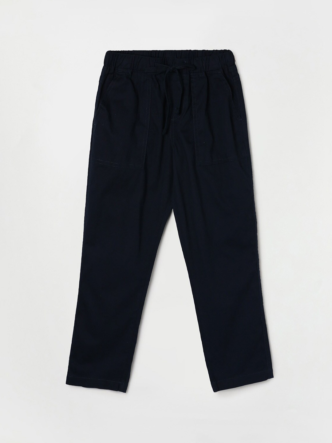 

Fame Forever by Lifestyle Boys Navy Blue Pleated Trouser