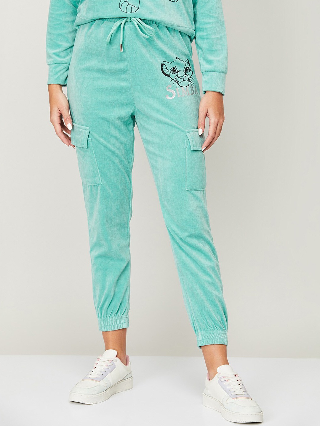 

Ginger by Lifestyle Women Green Joggers Trouser