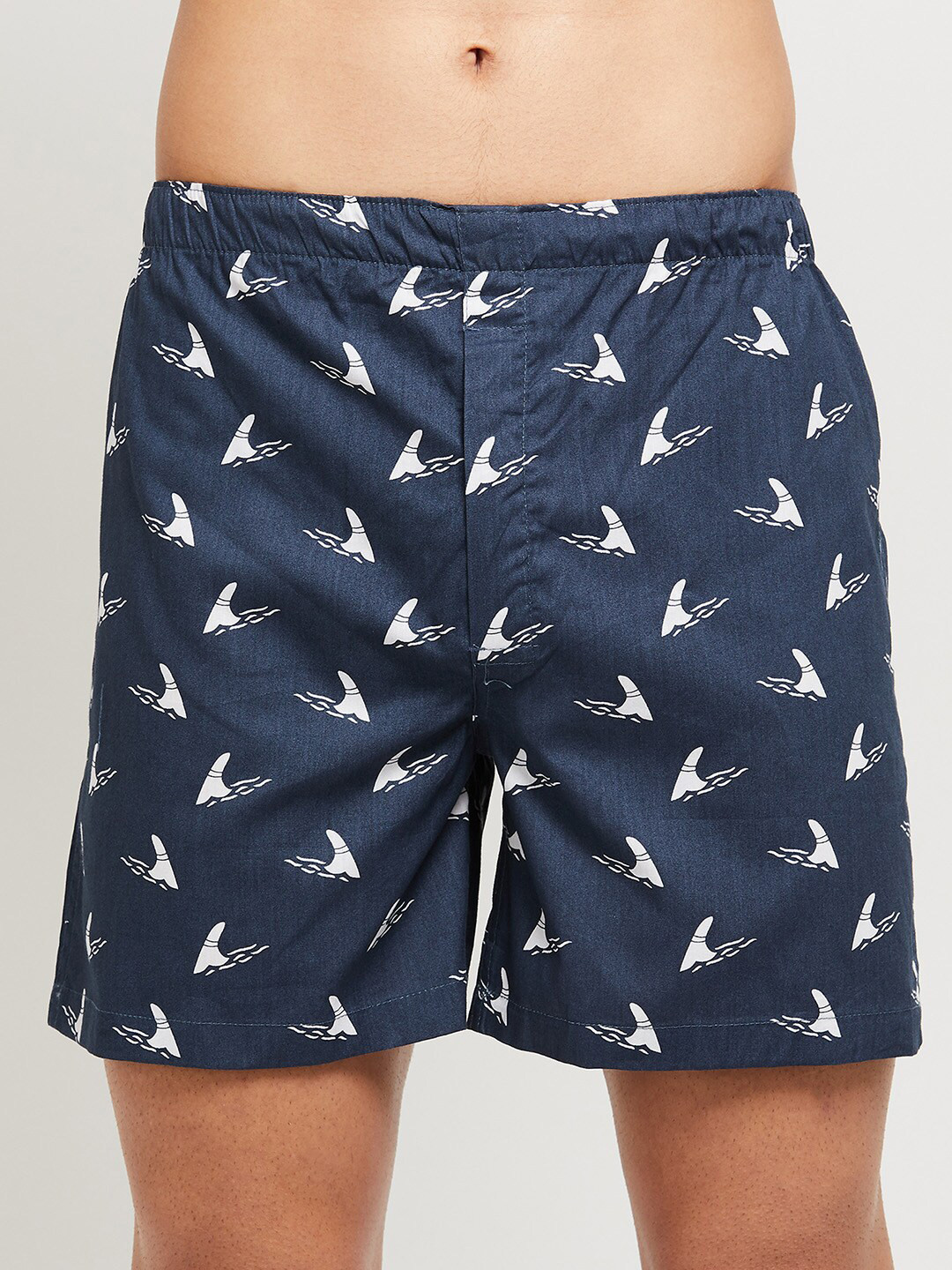 

Max Men Blue Printed Pure Cotton Boxers