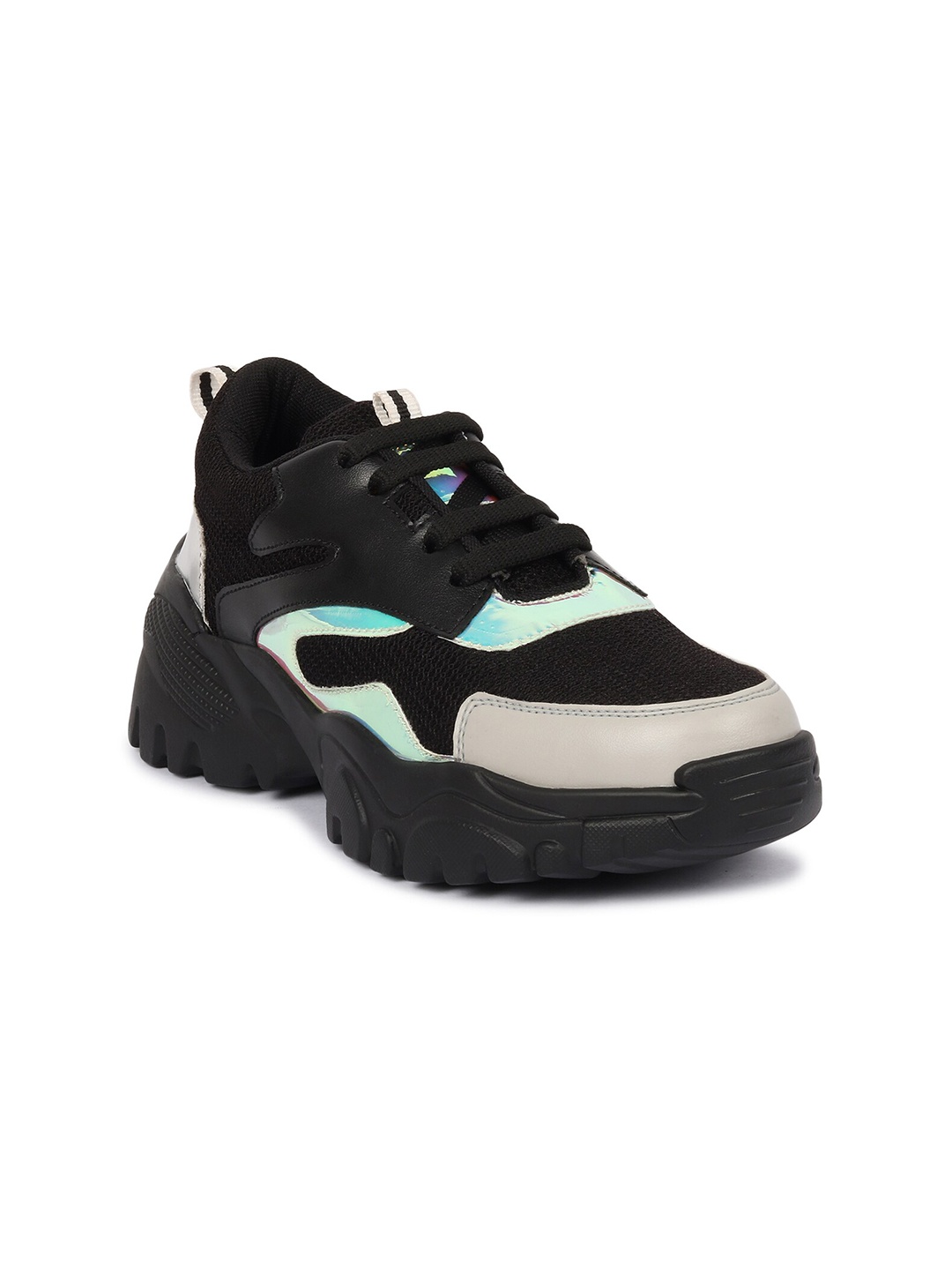 

Longwalk Women Black Walking Non-Marking Shoes
