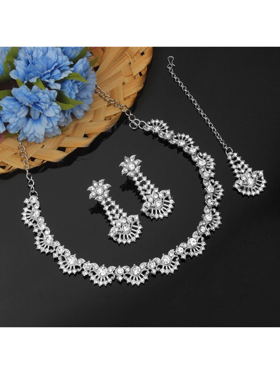 

Atasi International Silver Plated Jewellery Set