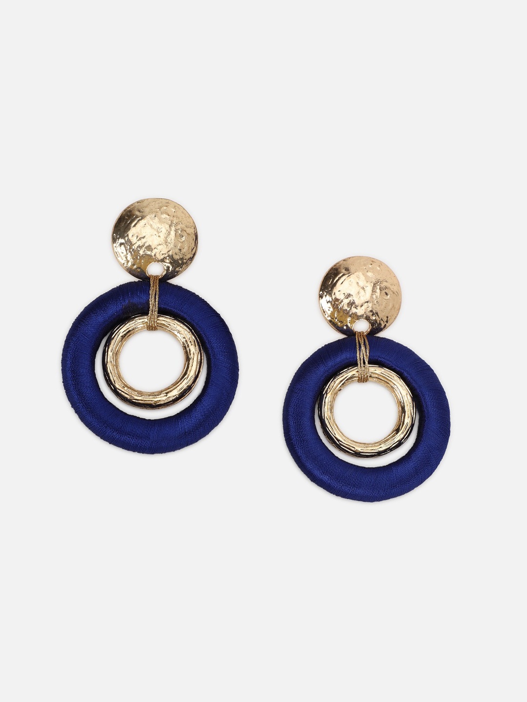 

FOREVER 21 Blue Contemporary Studs Earrings