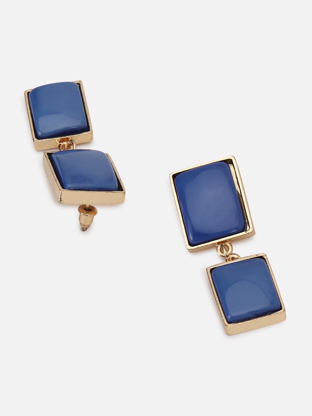 

FOREVER 21 Blue Contemporary Studs Earrings