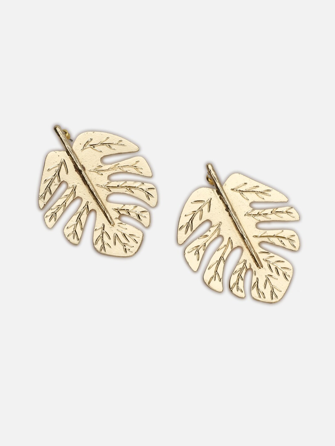 

FOREVER 21 Gold-Toned Contemporary Drop Earrings