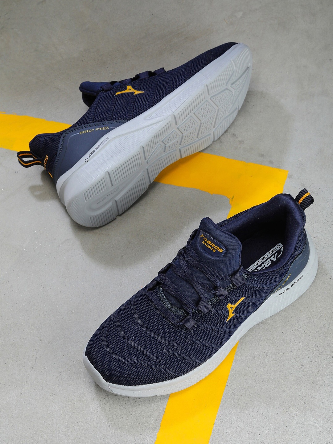 

ABROS Men Oakland-N Walking Sports Shoes, Navy blue