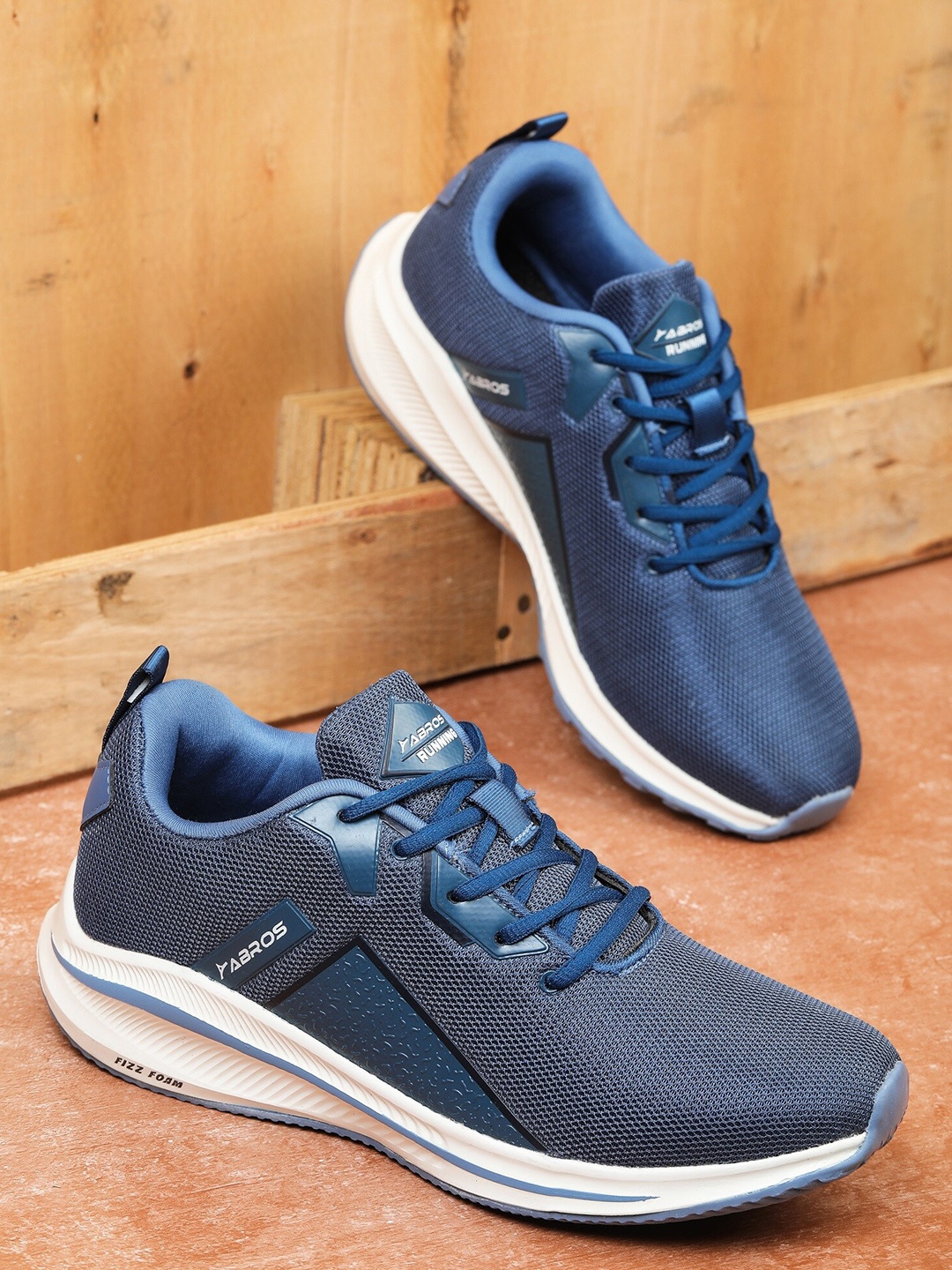 

ABROS Men Thomas Running Sports Shoes, Grey melange