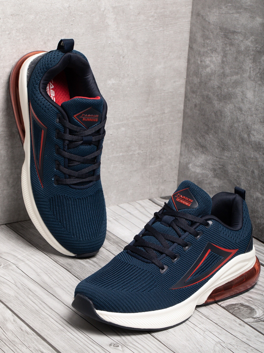 

ABROS Men Galaxy-N Running Sports Shoes, Navy blue