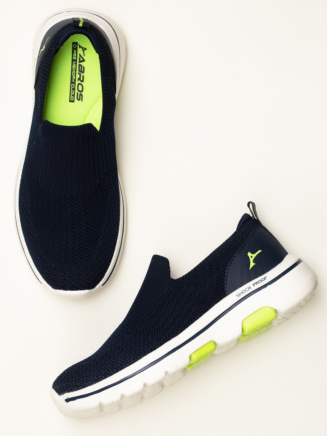 

ABROS Men Romeo-N Walking Sports Shoes, Navy blue
