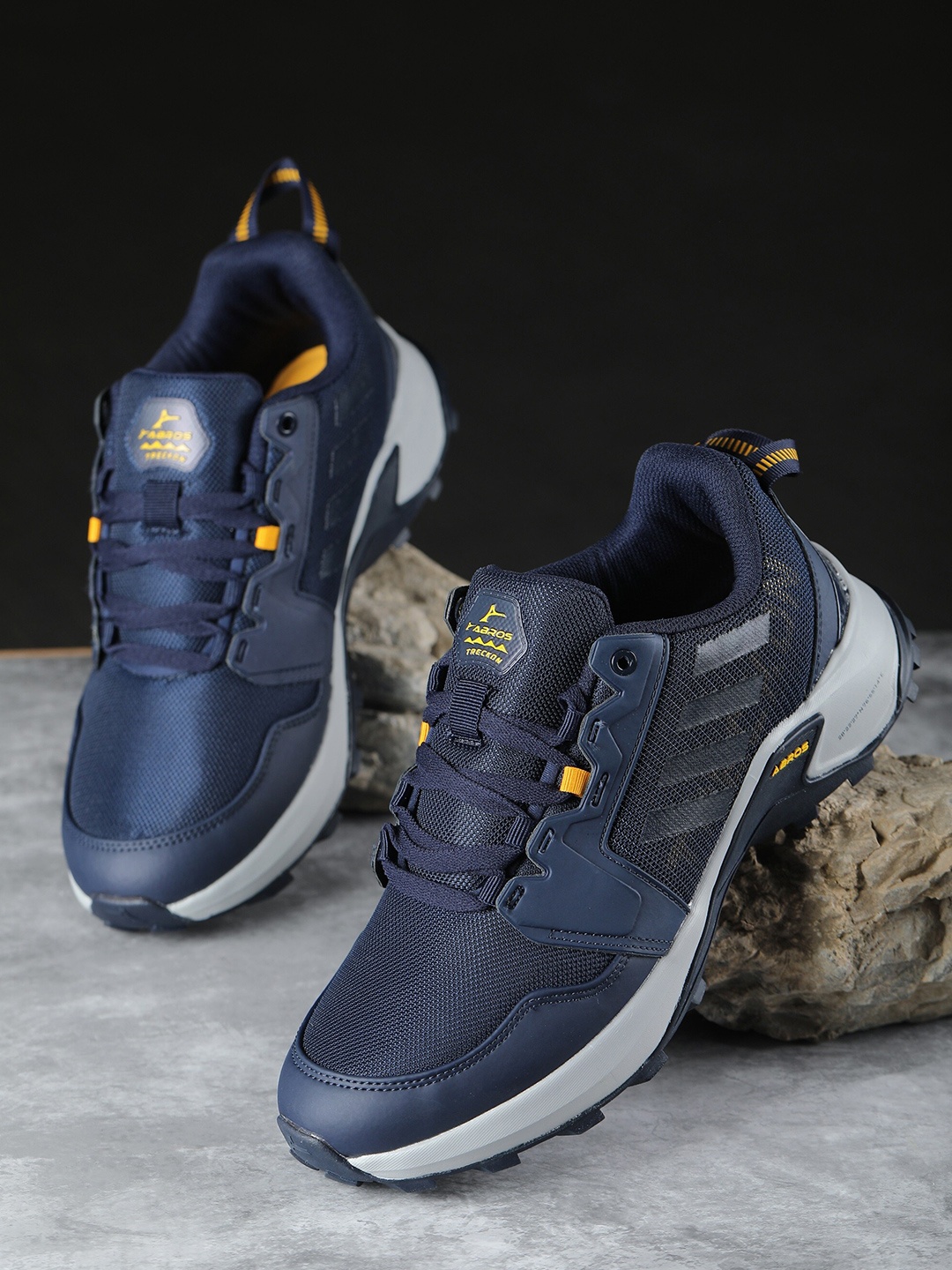 

ABROS Men Sandwell Running Sports Shoes, Navy blue