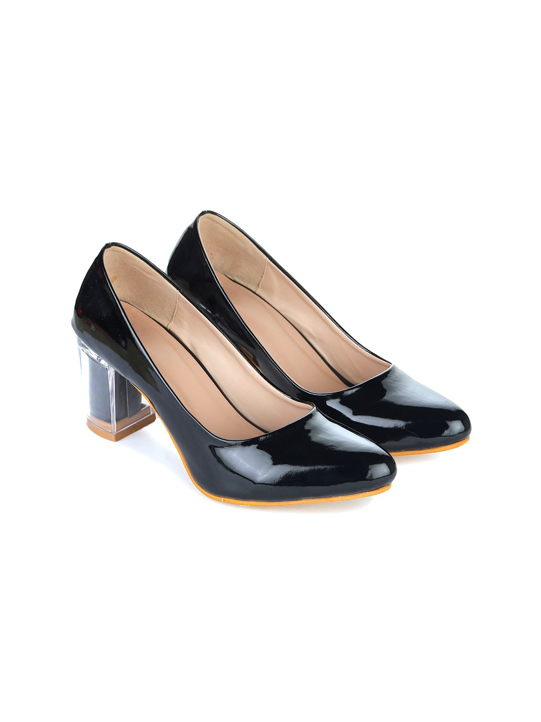

H3F Black Party Block Pumps