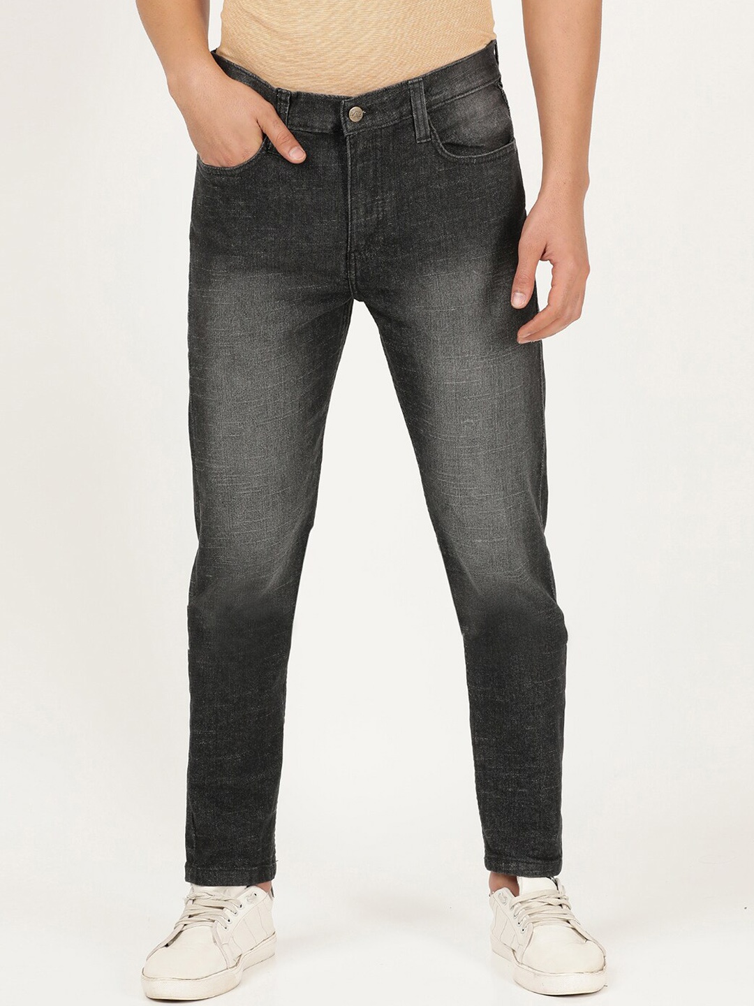 

Lee Men Grey Heavy Fade Stretchable Jeans