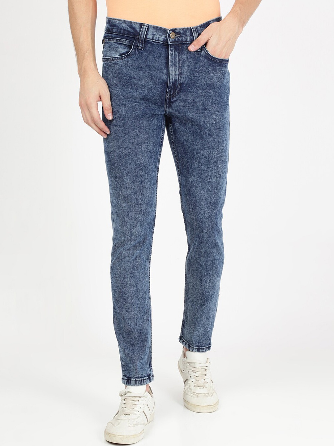 

Lee Men Blue Heavy Fade Stretchable Jeans