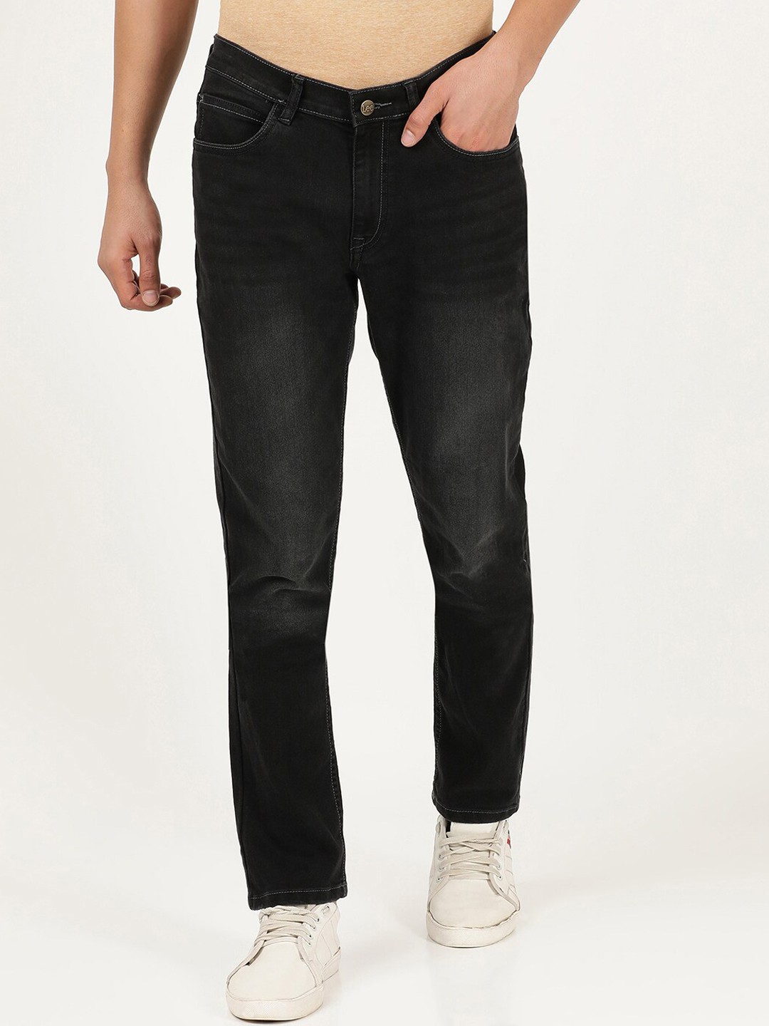 

Lee Men Black Bruce Skinny Fit Light Fade Stretchable Jeans