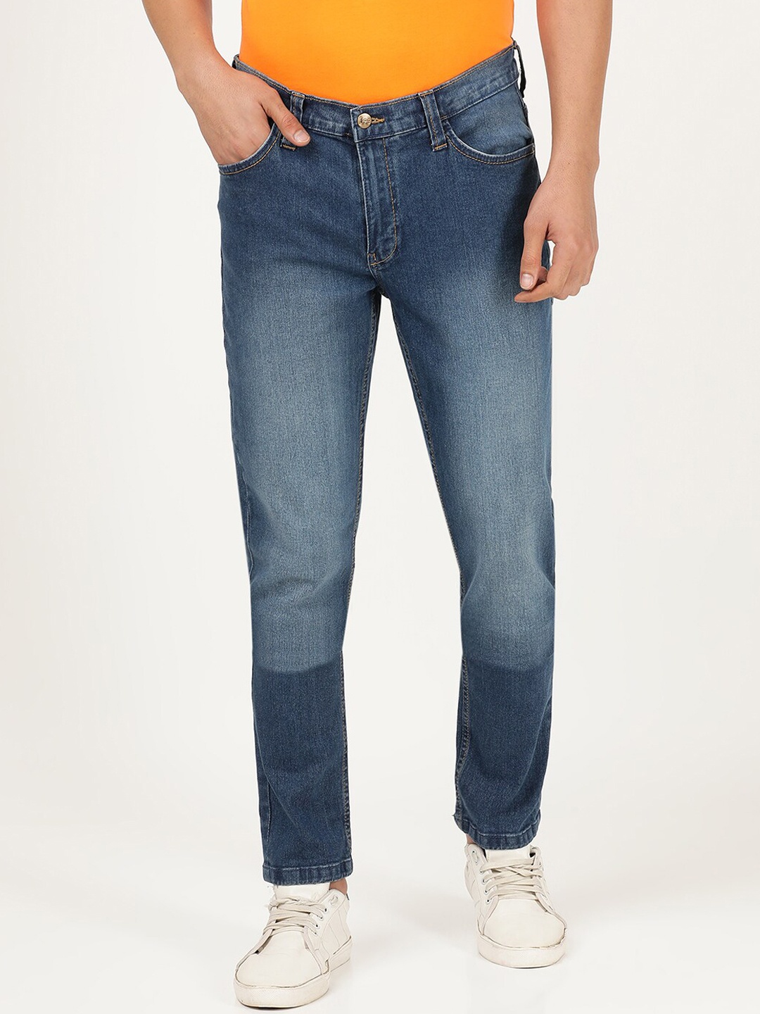 

Lee Men Blue Skinny Fit Heavy Fade Stretchable Jeans