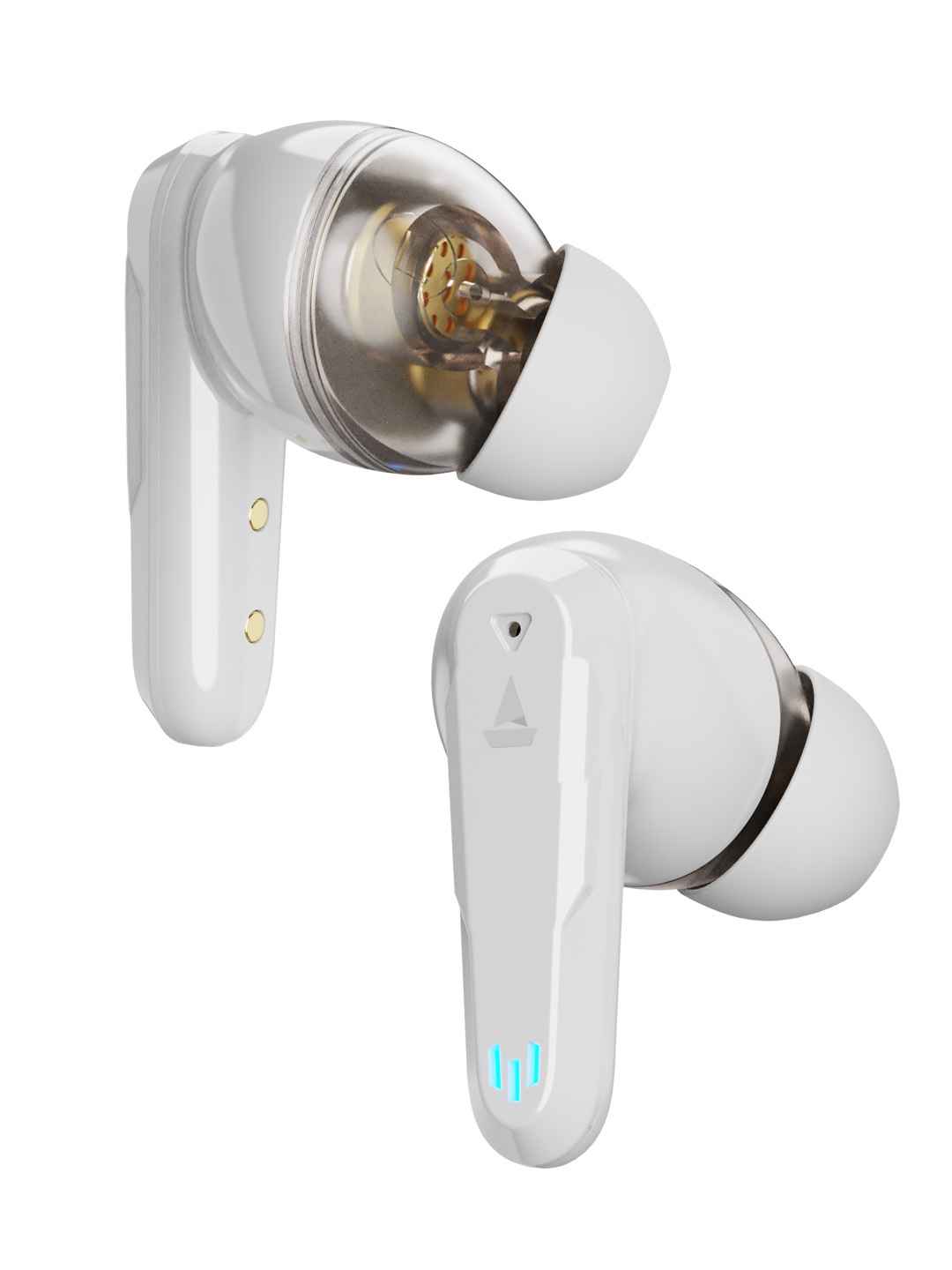 

boAt Airdopes 191G M with Quad Mics ENx Tech & Beast Mode TWS Earbuds - White Siberia