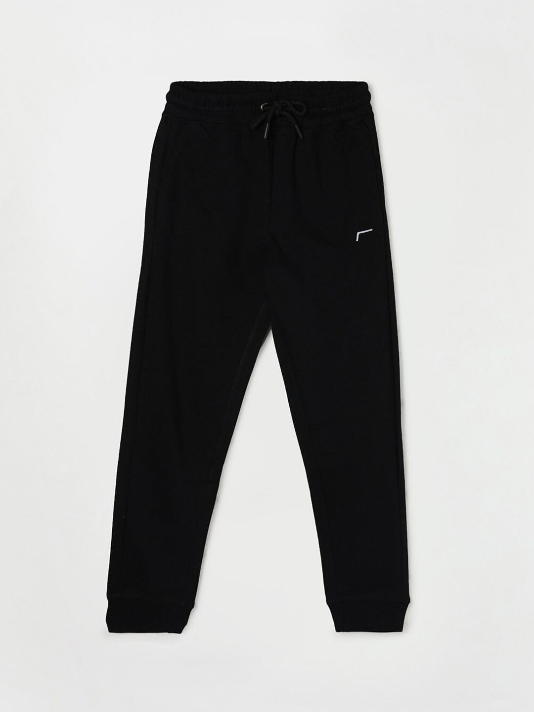 

Fame Forever by Lifestyle Boys Black Solid Cotton Joggers