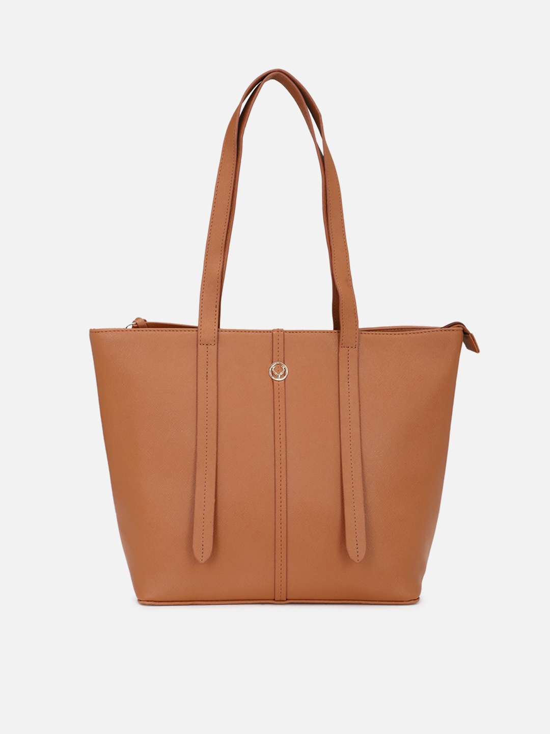 

Allen Solly Brown PU Shopper Shoulder Bag