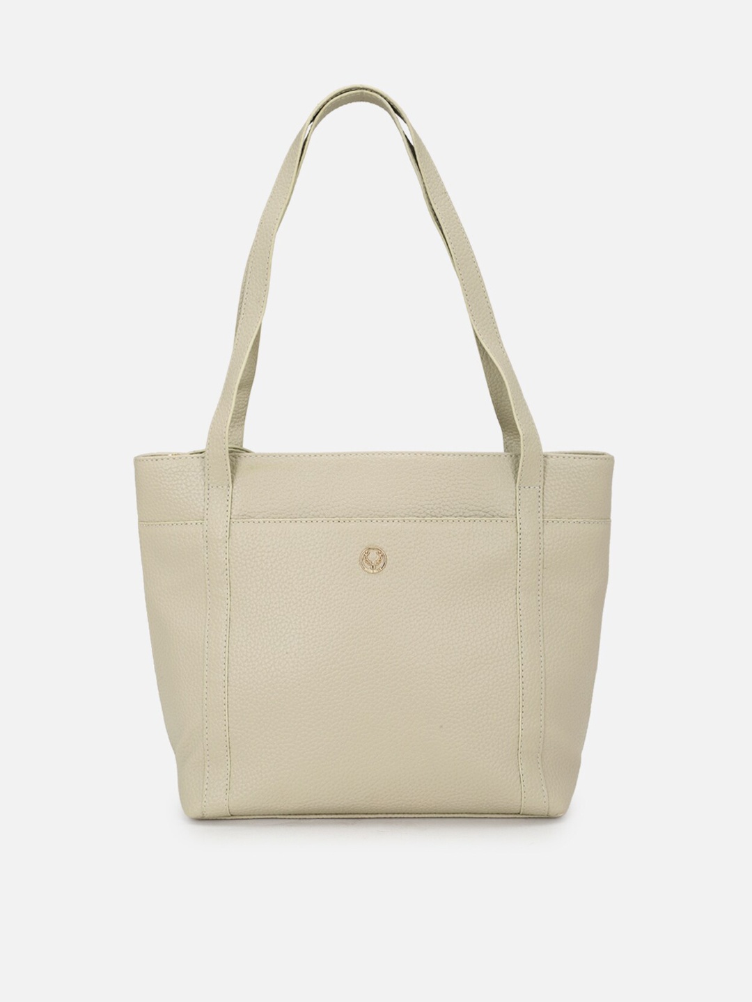 

Allen Solly Beige PU Shopper Tote Bag