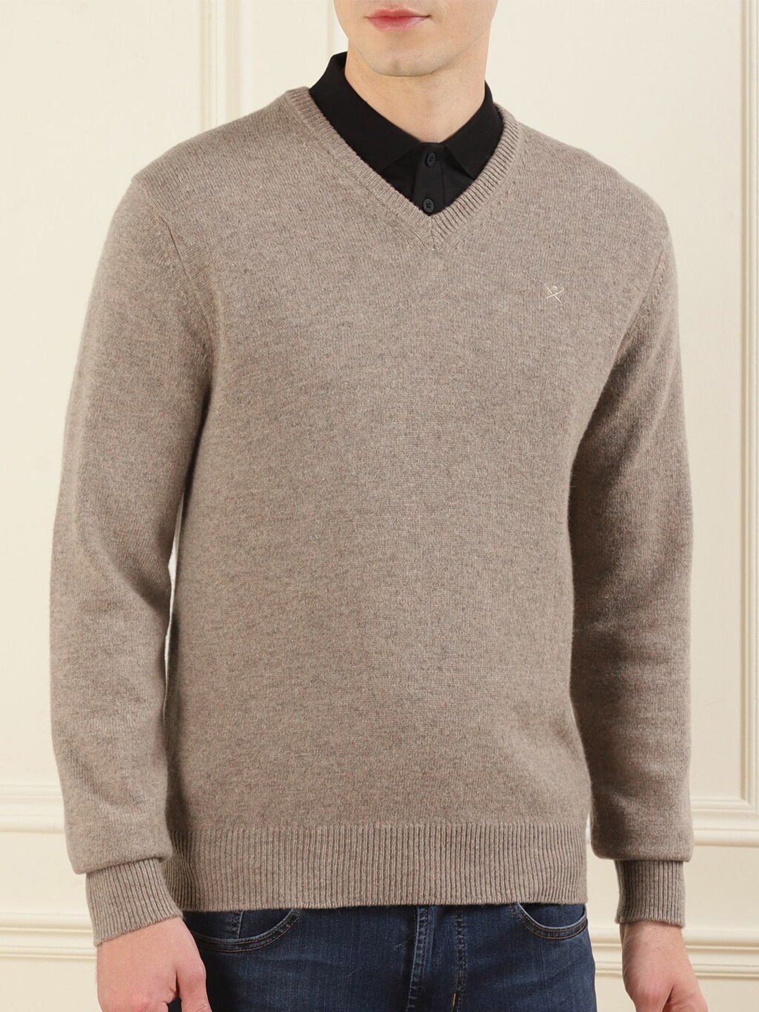 

HACKETT LONDON Men Brown Pullover