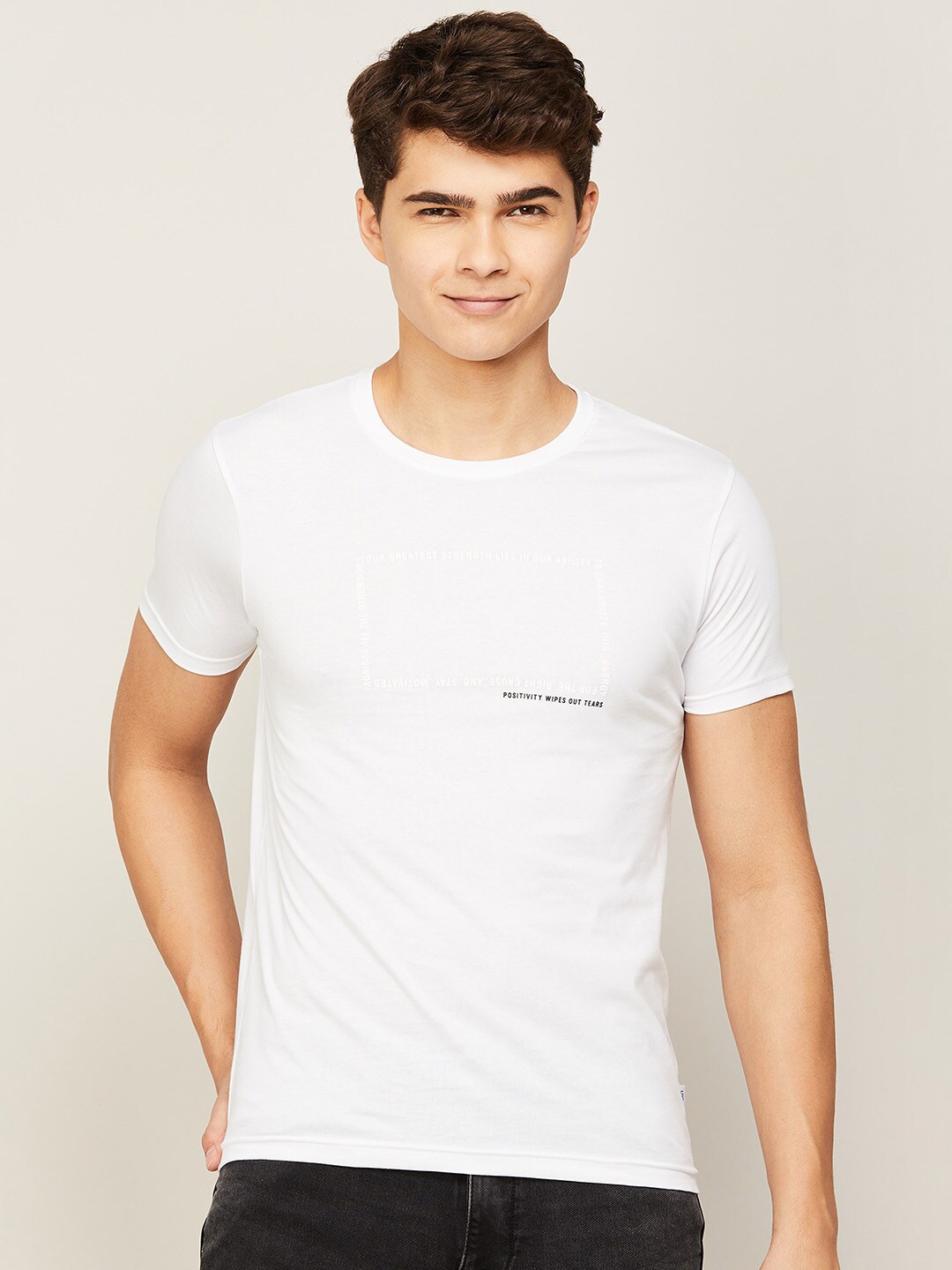 

Fame Forever by Lifestyle Men White T-shirt