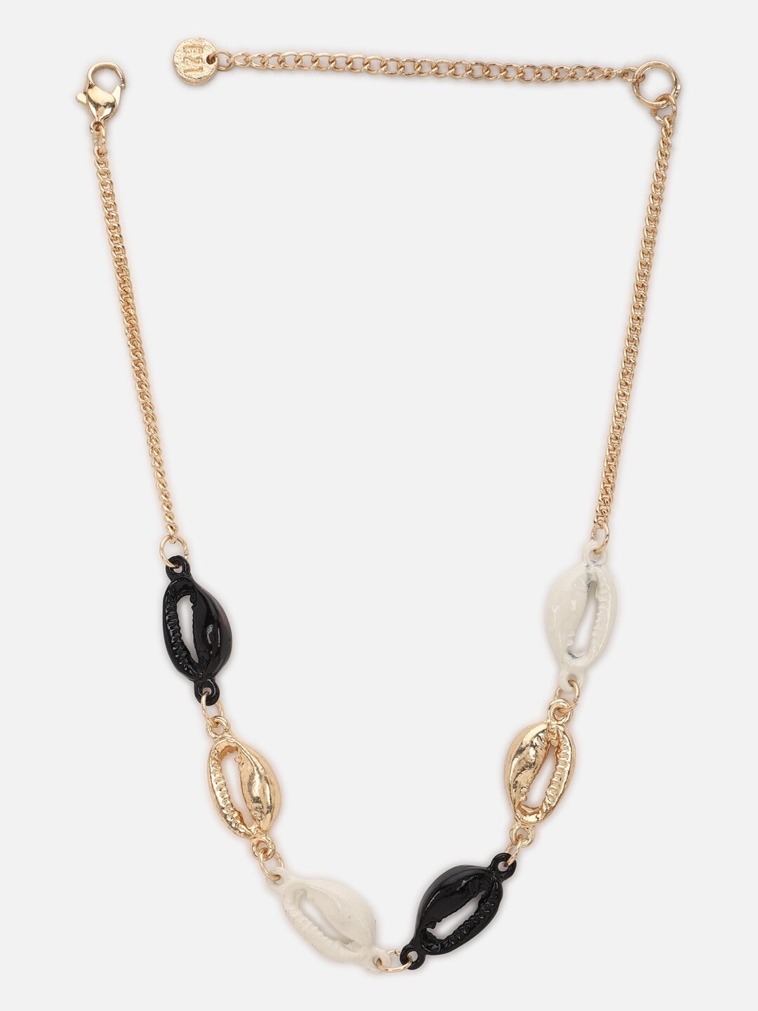 

FOREVER 21 Gold-Toned & Black Necklace