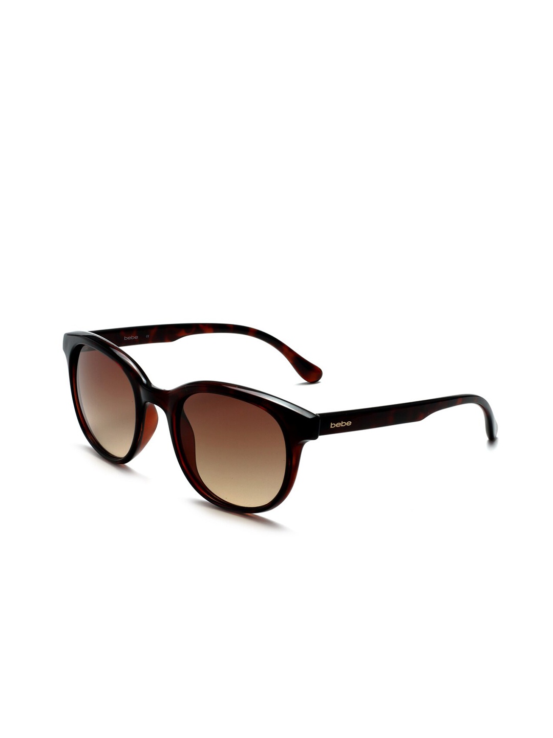 

bebe Women Brown Lens & Brown Round Sunglasses with UV Protected Lens