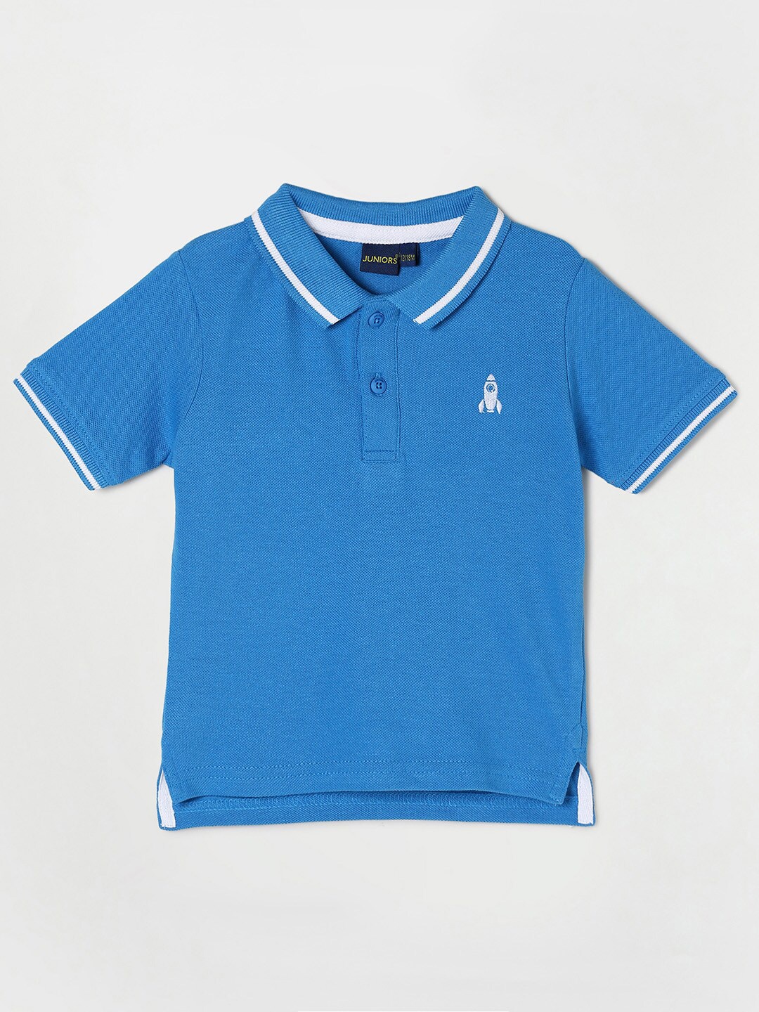 

Juniors by Lifestyle Boys Blue Polo Collar T-shirt