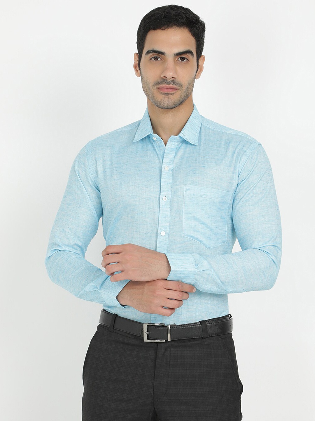 

V2 Value & Variety Men Blue Formal Shirt