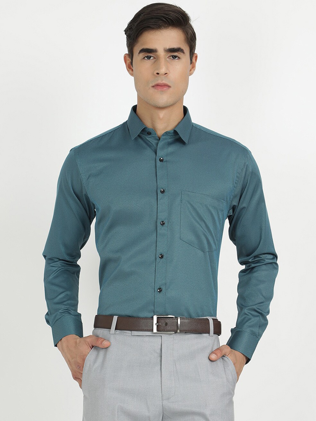 

V2 Value & Variety Men Blue Formal Shirt