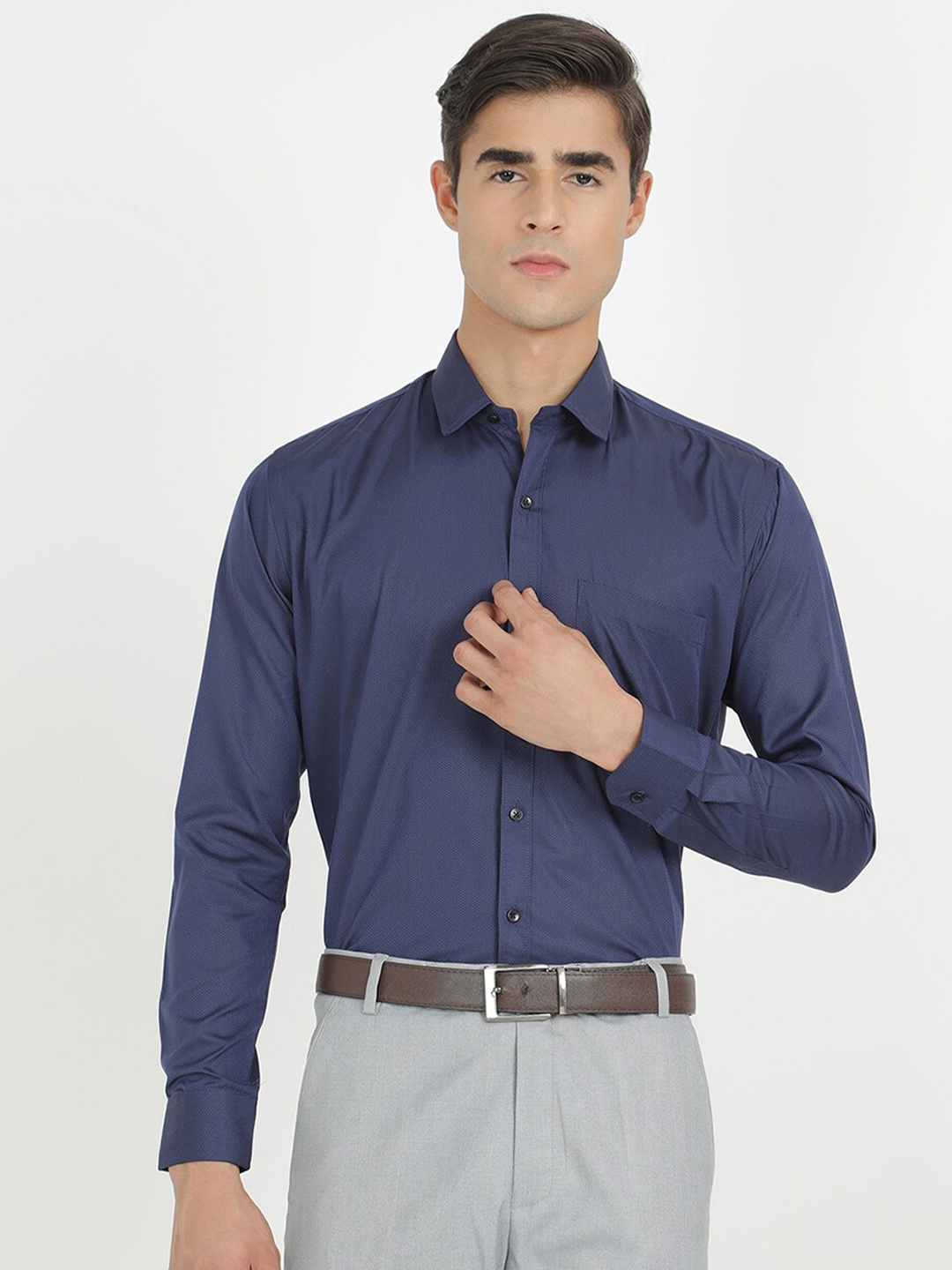 

V2 Value & Variety Men Blue Formal Shirt