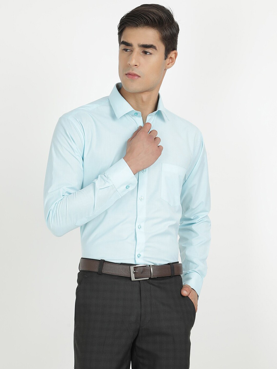 

V2 Value & Variety Men Blue Formal Shirt