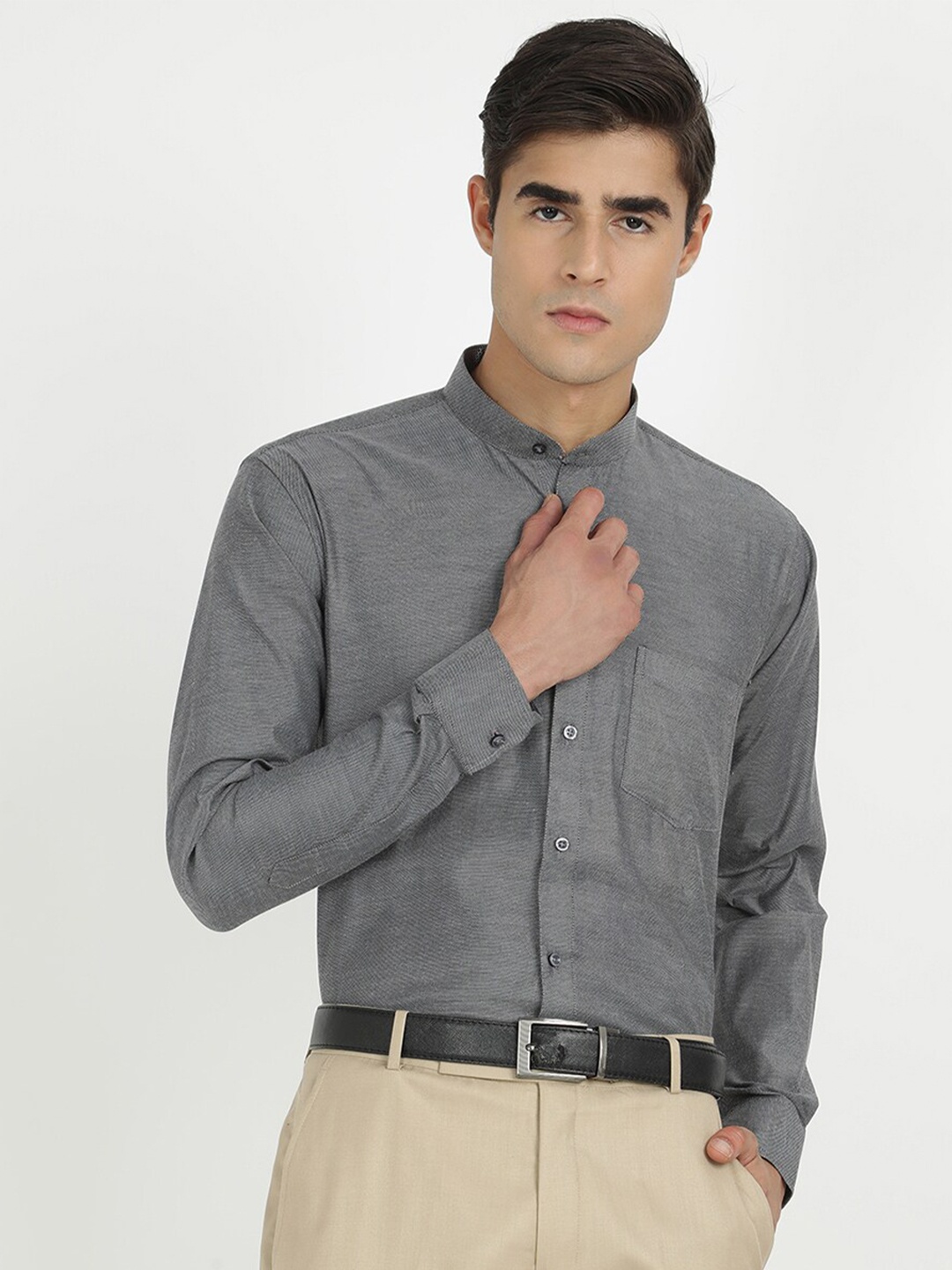 

V2 Value & Variety Men Grey Formal Shirt