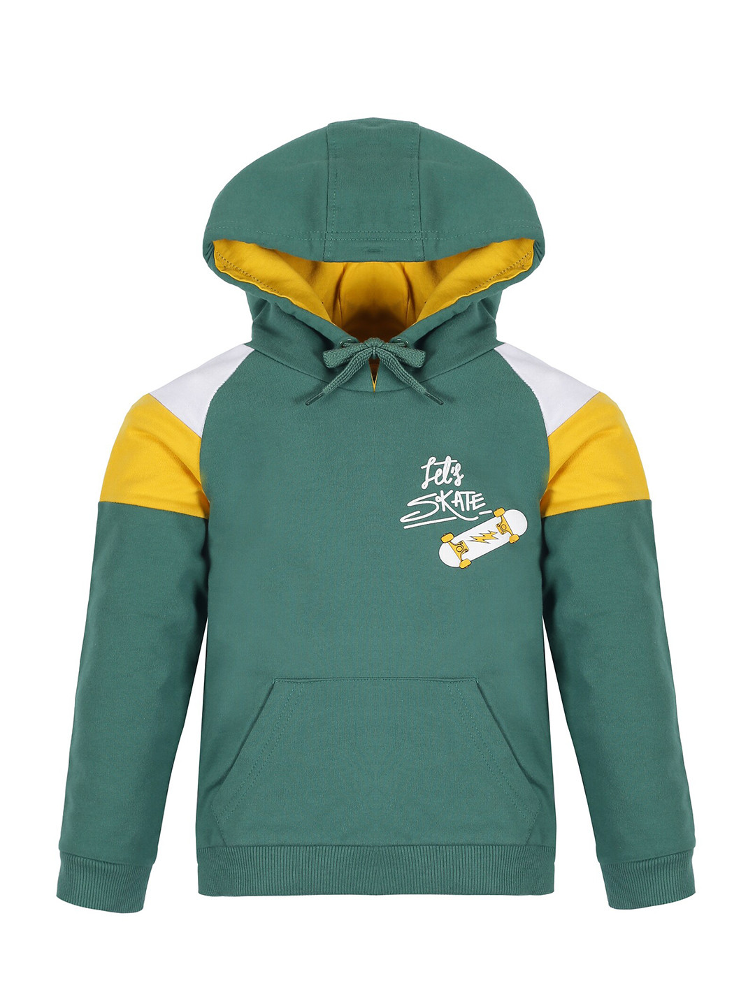 

PLUM TREE Boys Green Hoodie Sweatshirt