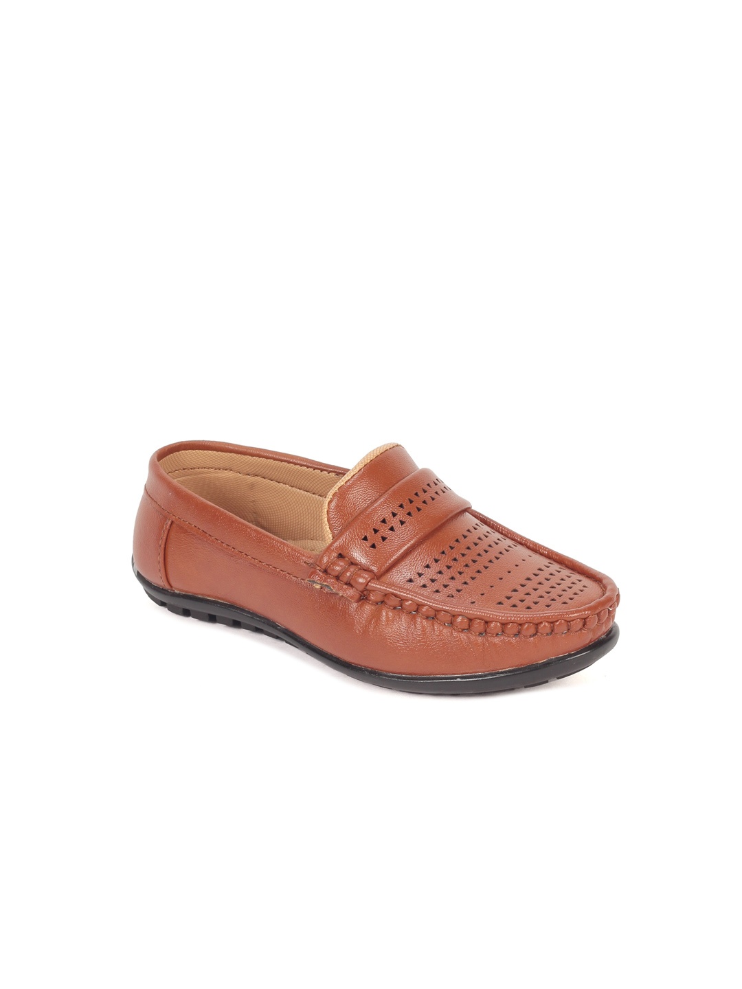 

Lil Lollipop Boys Tan Loafers
