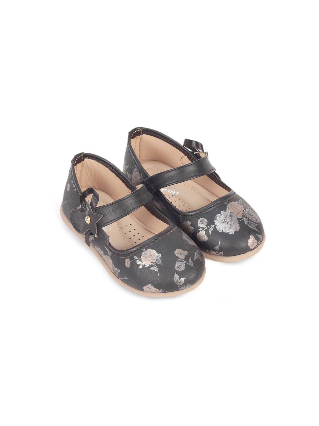 

Lil Lollipop Girls Black Ballerinas Flats