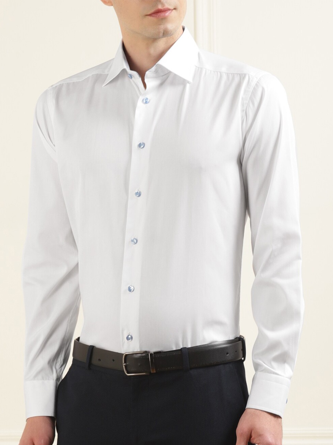 

Eton Men White Casual Shirt