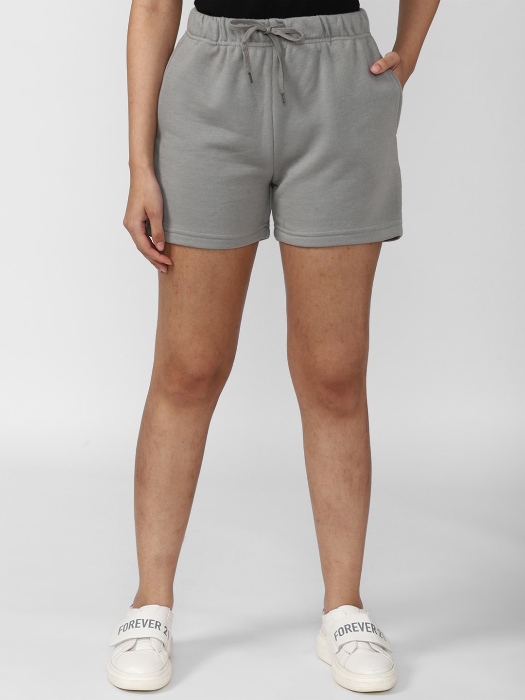 

FOREVER 21 Women Grey Shorts