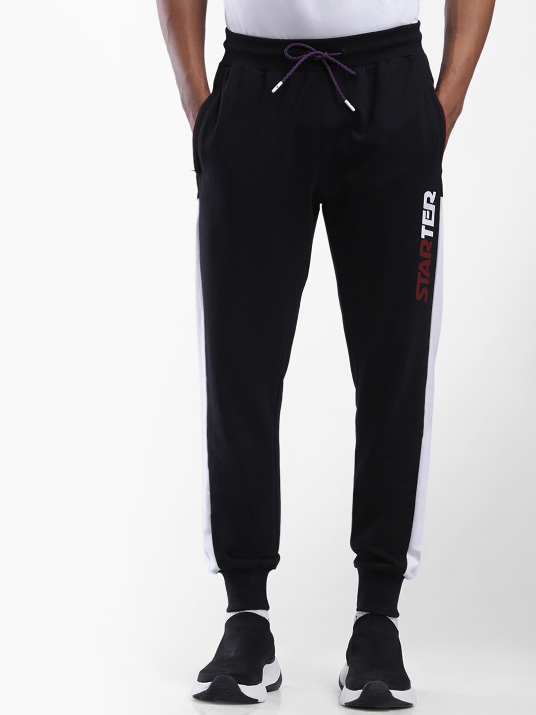 

STARTER Men Black Printed Jogger Track Pant