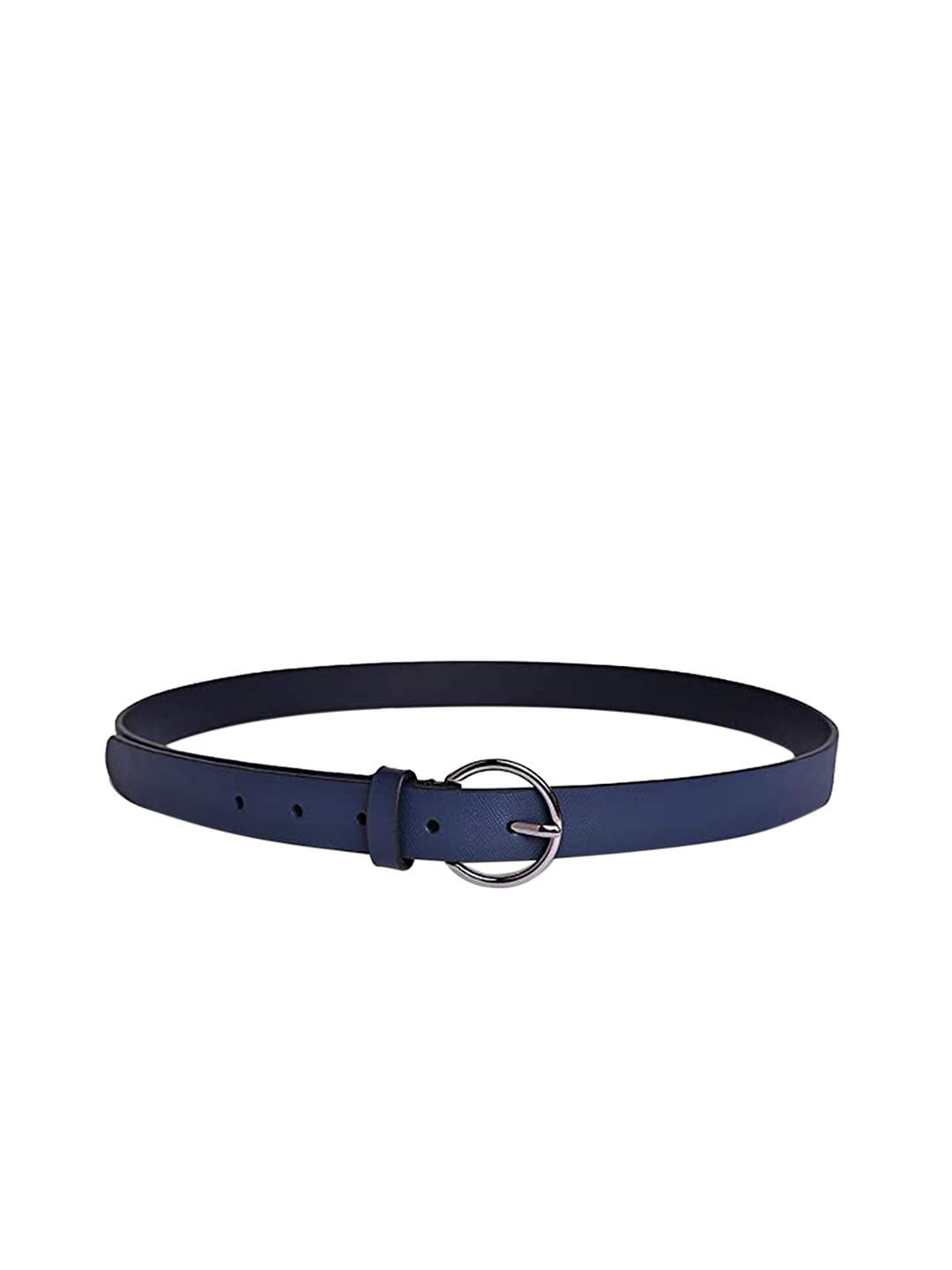 

Belwaba Women Navy Blue Textured PU Formal Belt
