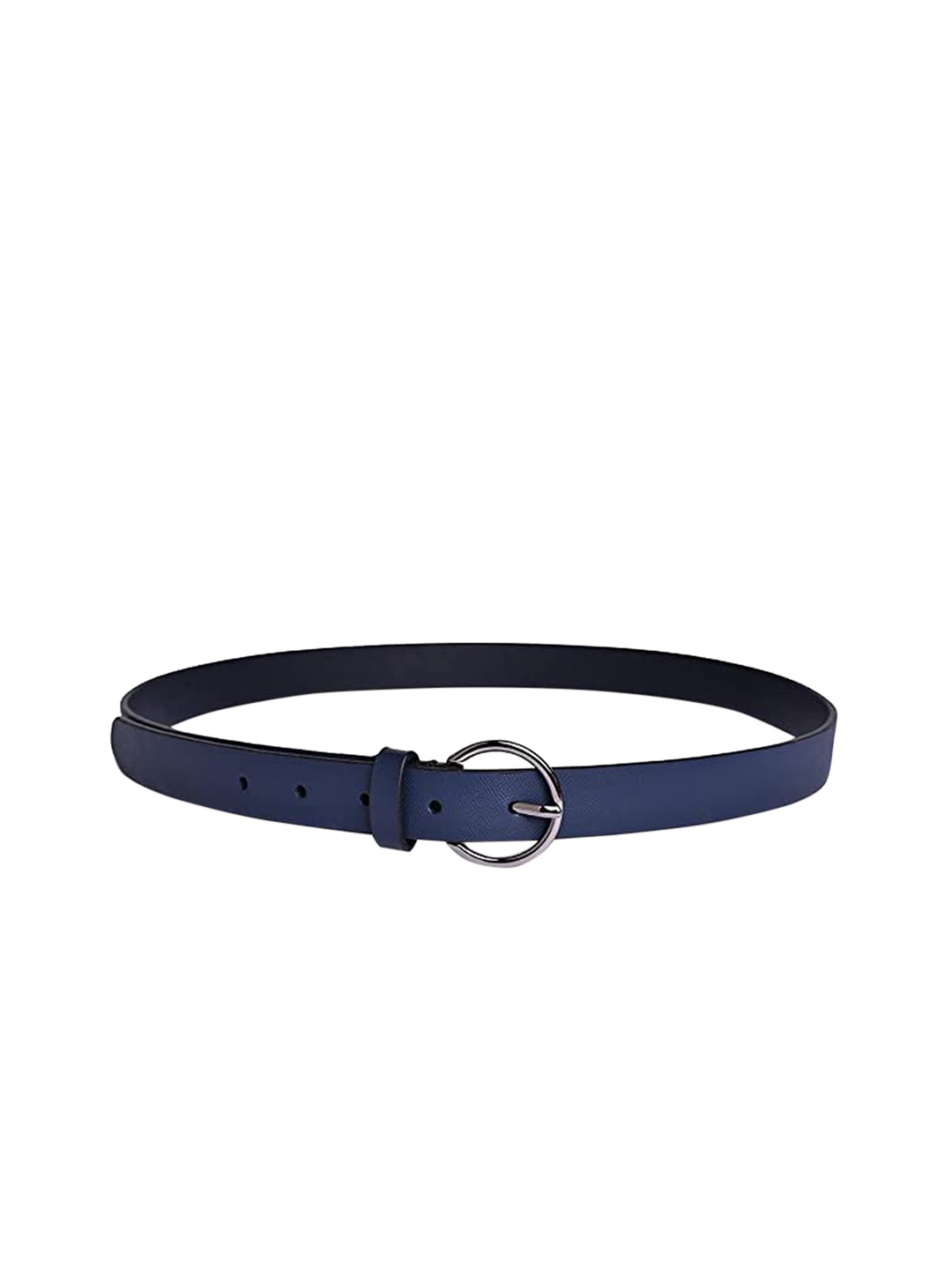 

Belwaba Women Navy Blue Textured PU Formal Belt