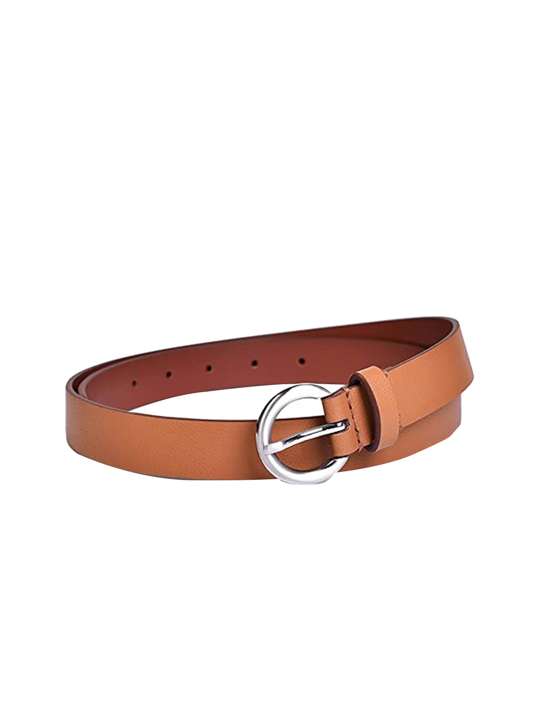 

Belwaba Women Tan Textured Belts