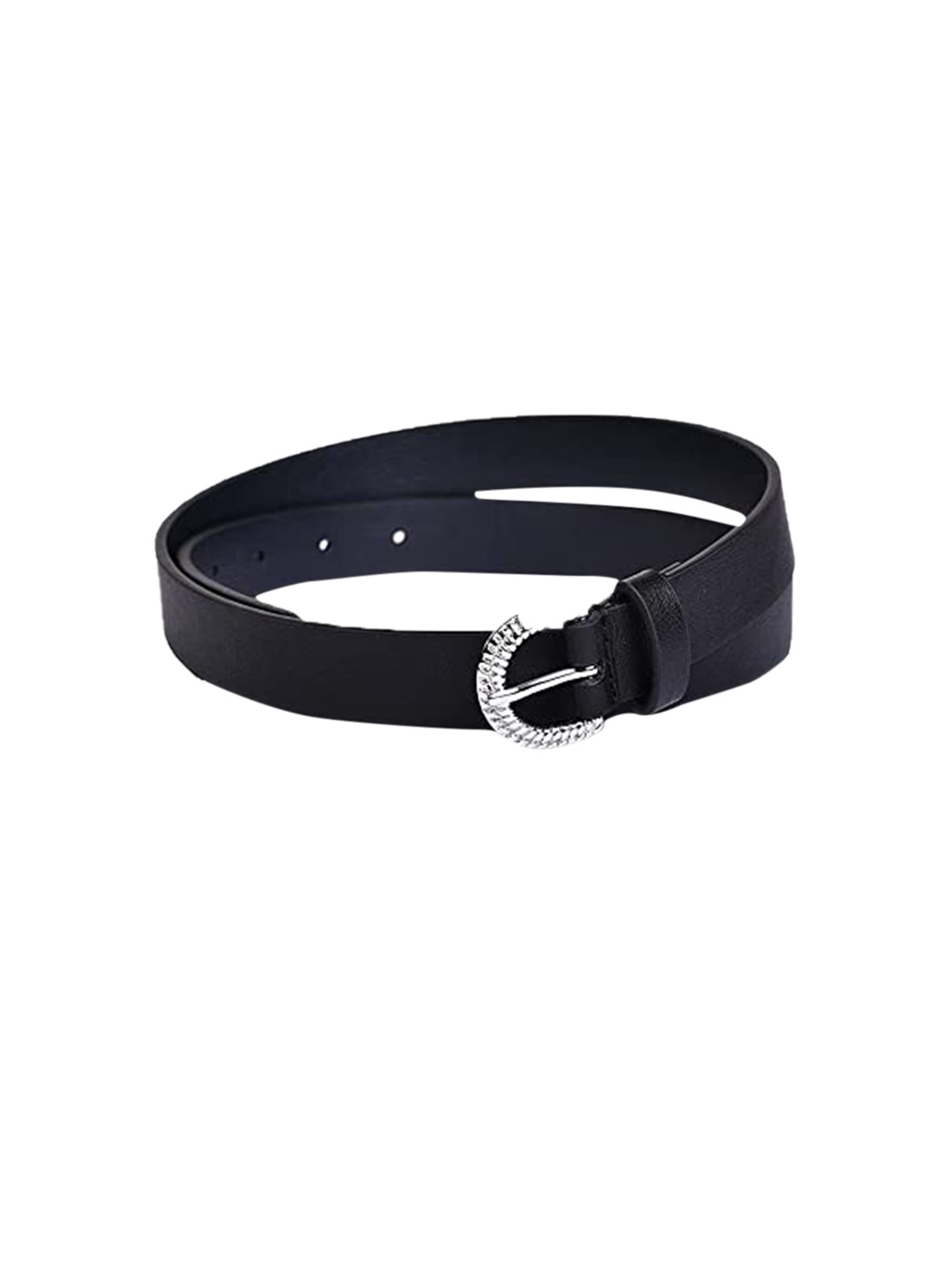 

Belwaba Women Black PU Formal Belt