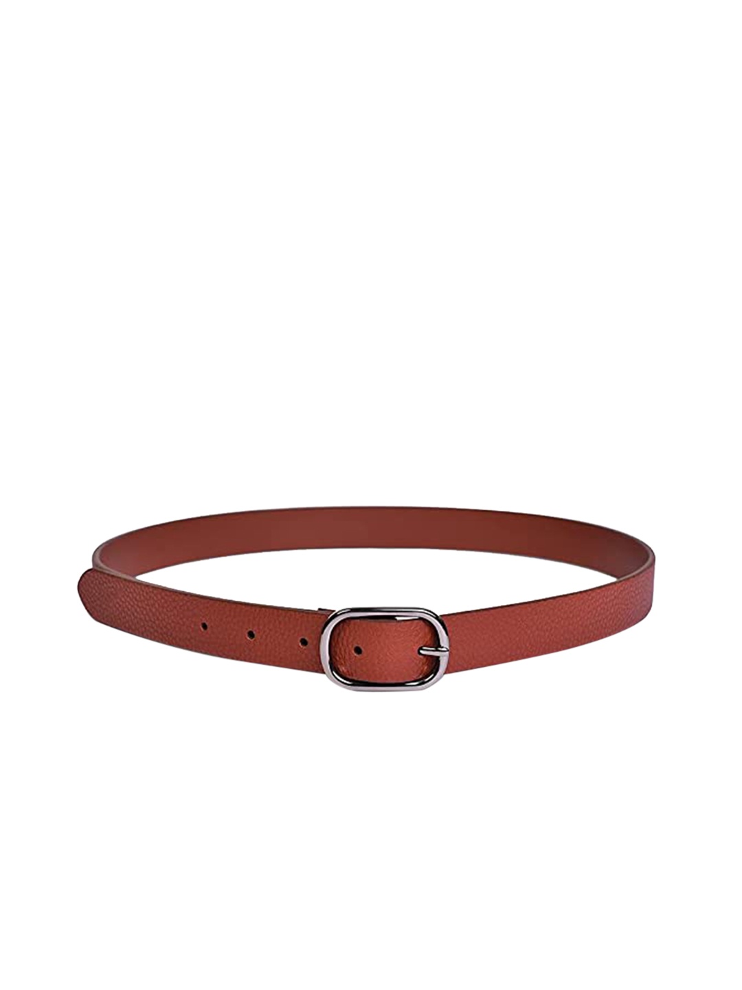 

Belwaba Women Tan Textured PU Formal Belt