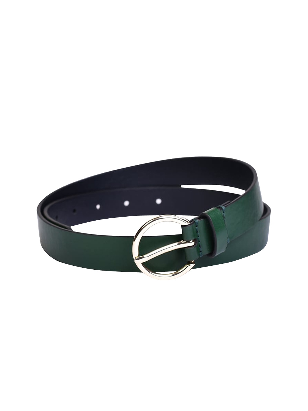 

Belwaba Women Green Solid Formal Belt