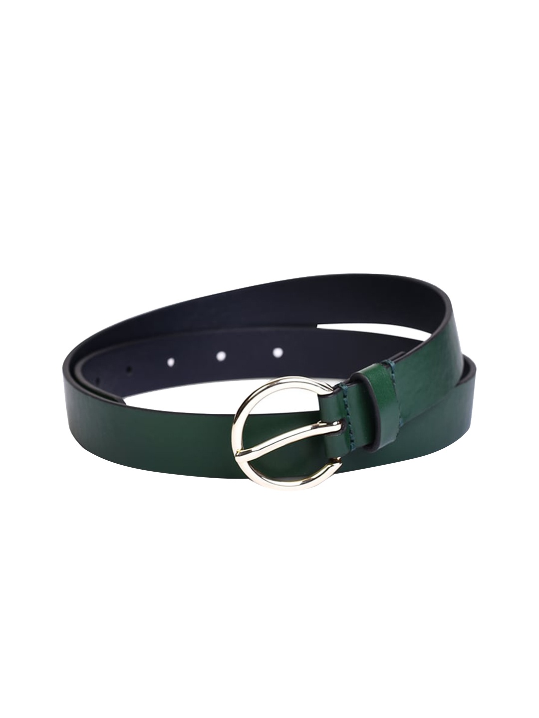 

Belwaba Women Green Solid Belt