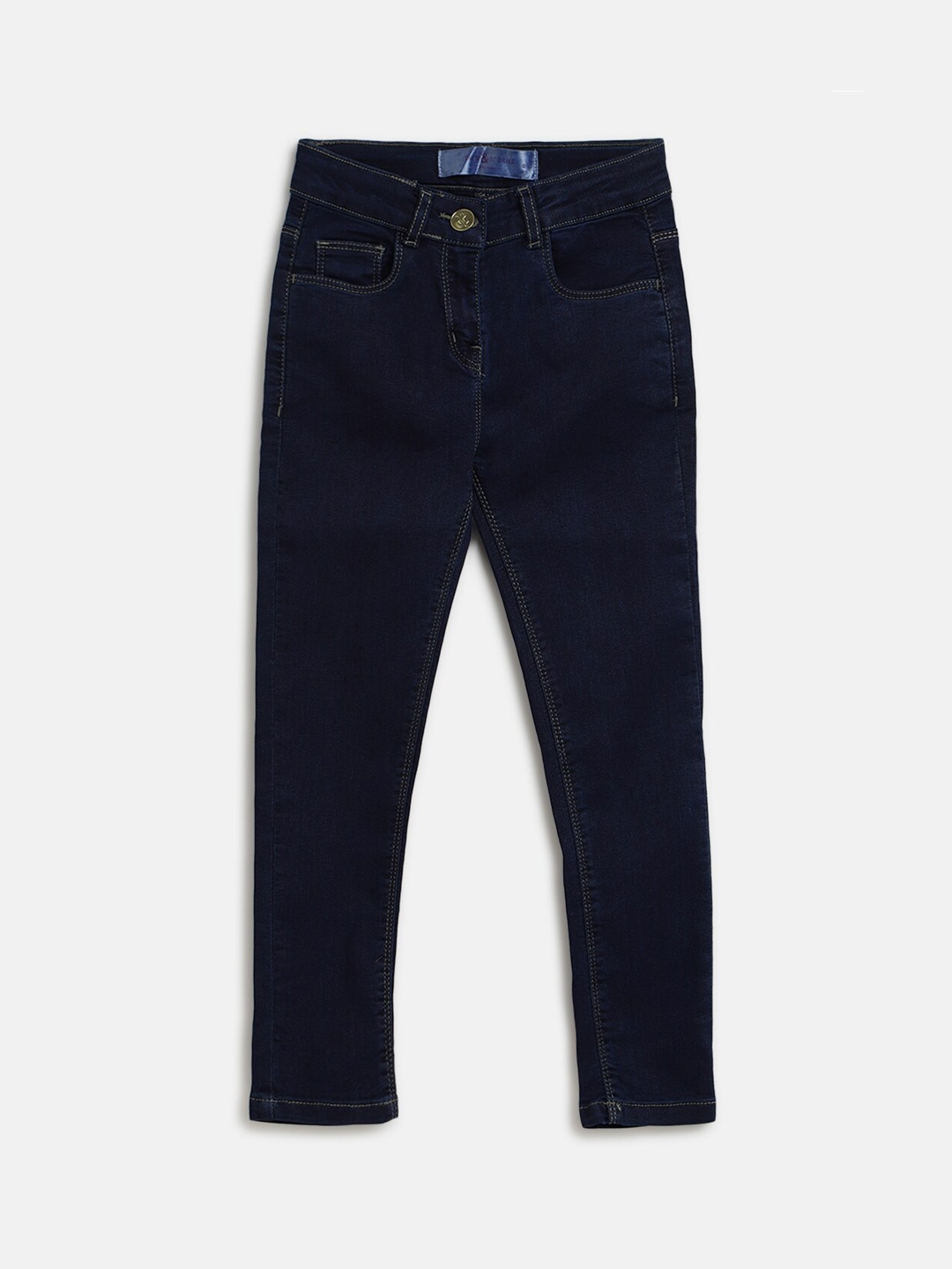 

TALES & STORIES Girls Blue Slim Fit Stretchable Denim Jeans