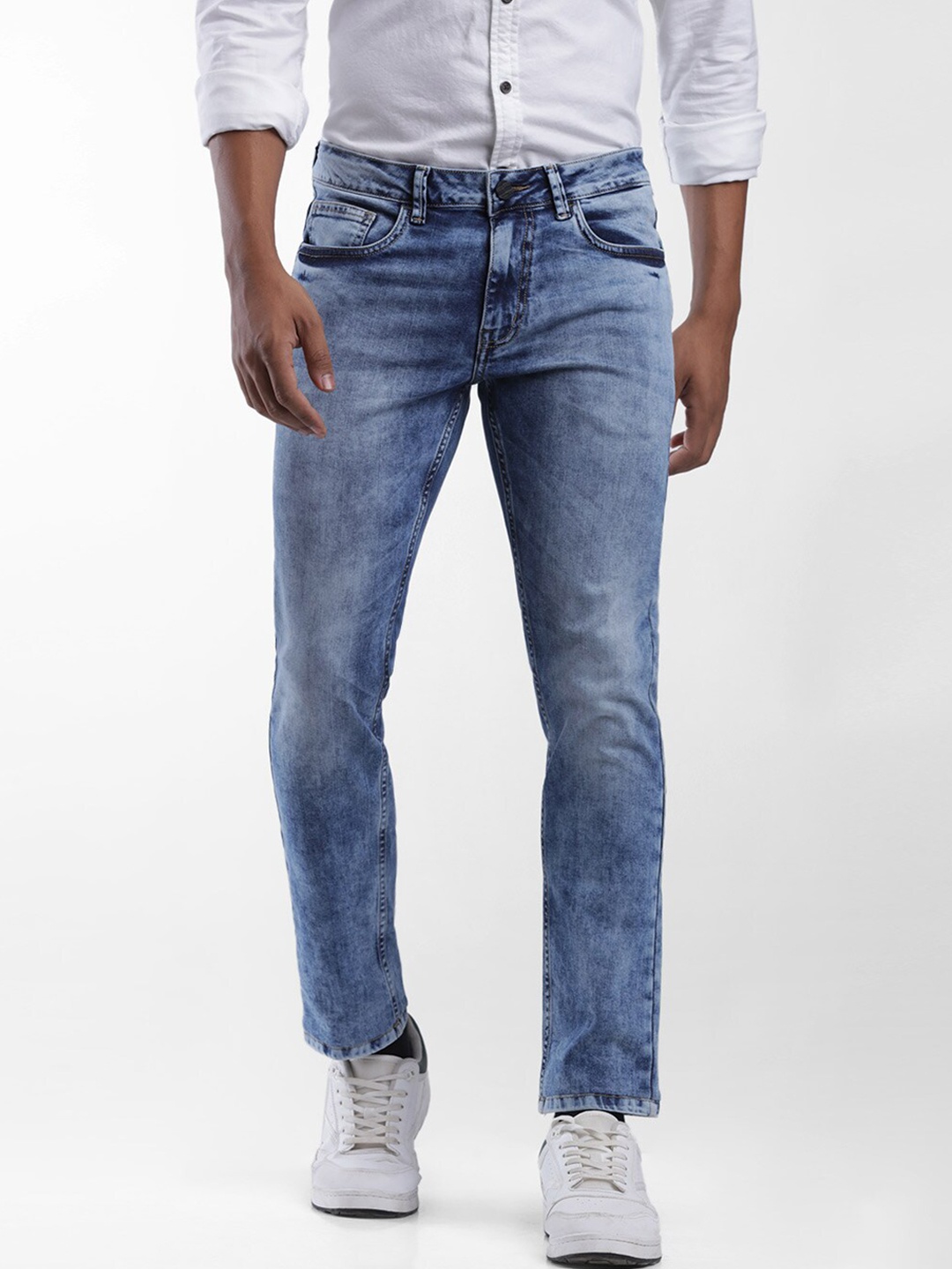 

STARTER Men Blue Slim Fit Heavy Fade Jeans