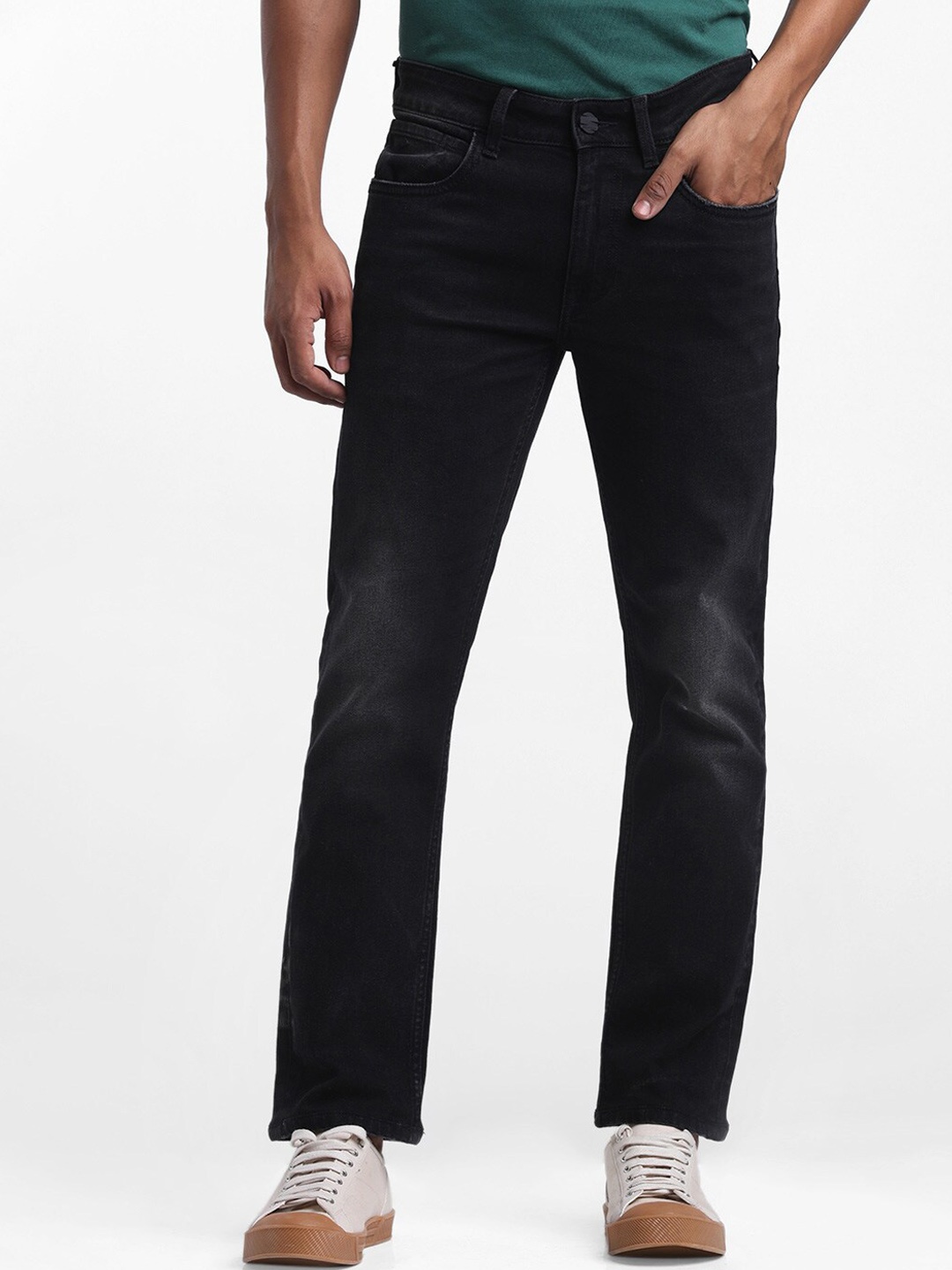 

STARTER Men Black Solid Jeans