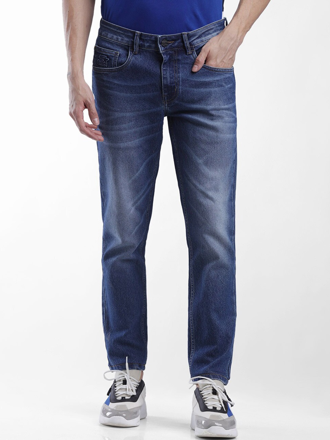

STARTER Men Blue Slim Fit Heavy Fade Jeans