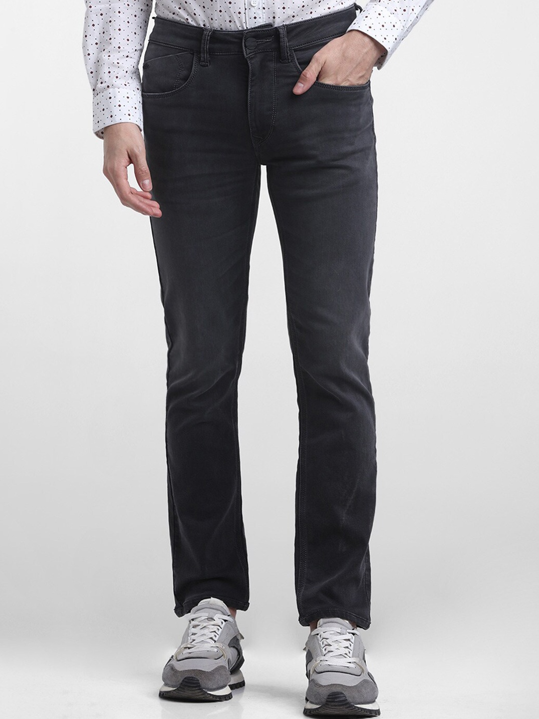 

STARTER Men Black Solid Slim Fit Jeans